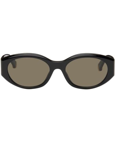 Stella McCartney Oval Sunglasses - Black