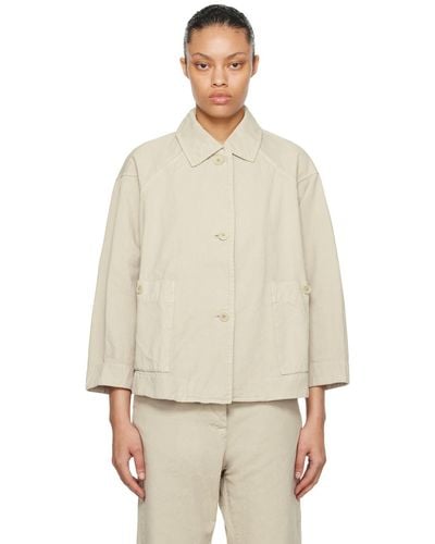 Casey Casey Dries Travail Jacket - Natural