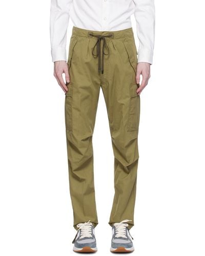 Tom Ford Enzyme Cargo Pants - Green