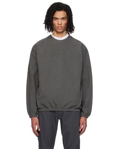 GR10K Panelled Sweatshirt - Black