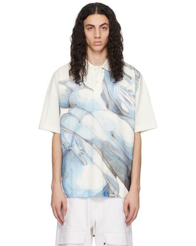 JW Anderson Off-white Printed Polo