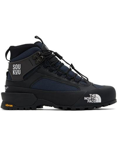 Undercover Navy & Black The North Face Edition Soukuu Glenclyffe Boots