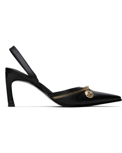 Versace Jeans Couture Black Mandy Heeled Sandals
