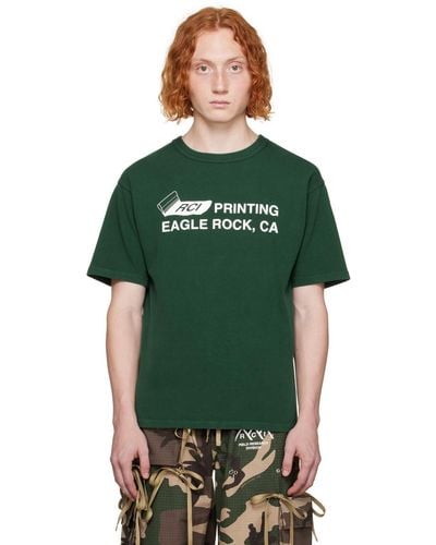 Reese Cooper 'rci Printing' T-shirt - Green