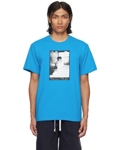 Noah The Cure 'why Can't I Be You?' T-shirt - Blue