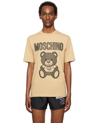 Moschino T-shirt à ourson - Neutre