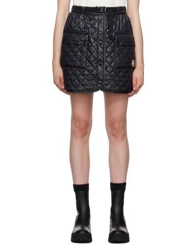 Moncler Padded Miniskirt - Black