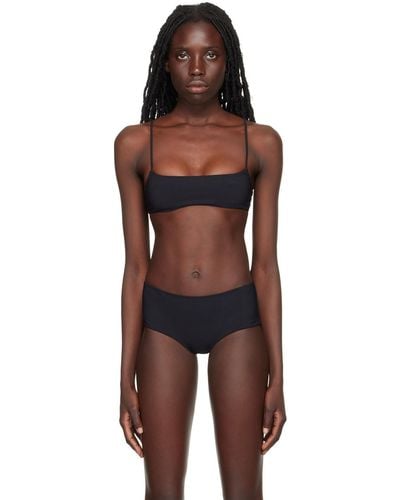 The Row Ssense Exclusive Flori Bikini Top - Black