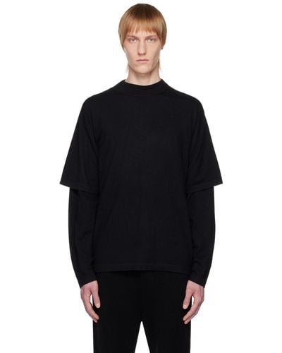 Lisa Yang Ancell Tシャツ - ブラック