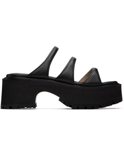 Marge Sherwood Platform Sandals - Black