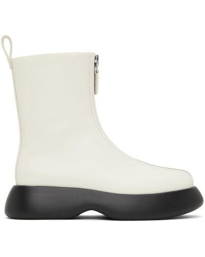 3.1 Phillip Lim White Mercer Boots - Black