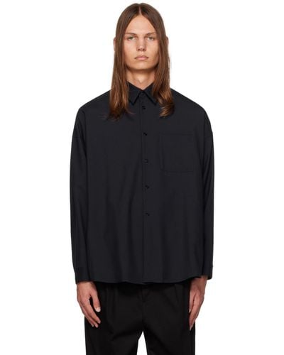 Marni Navy Tropical Shirt - Black