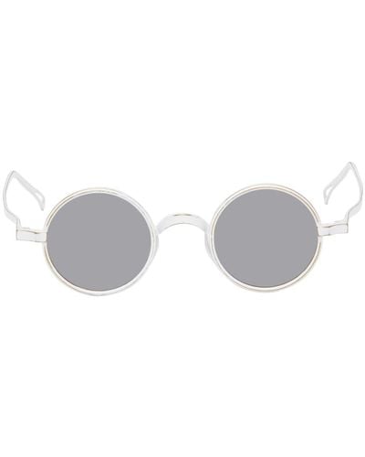 Rigards Uma Wang Edition 'the Victorian' Sunglasses - White