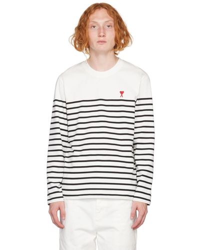 Ami Paris Long-sleeve t-shirts for Men | Online Sale up to 68% off