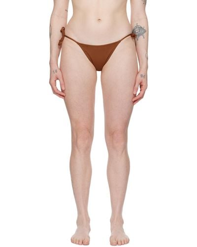 Eres Brown Malou Bikini Bottoms - Multicolour