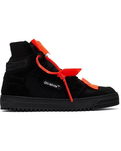 Off-White c/o Virgil Abloh ''off-court'' 3.0 Black Suede Hi-top Trainers