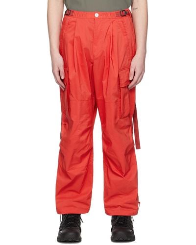F/CE Relaxed-fit Cargo Pants - Red