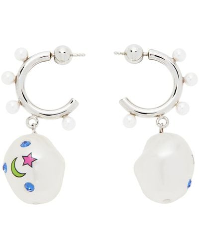 Safsafu Jelly Galaxy Earrings - Metallic