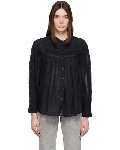Isabel Marant Black Plalia Shirt