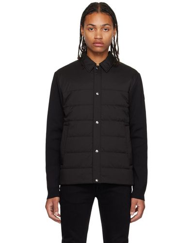 PS by Paul Smith Black Panelled Jacket