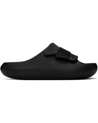 Crocs™ Sandales à enfiler luxe recovery noires - mellow