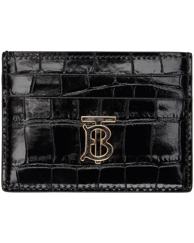 Burberry Tb Card Holder - Black
