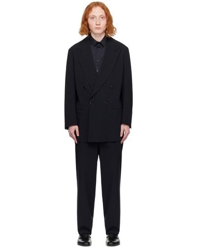 Giorgio Armani Double-breasted Suit - Black