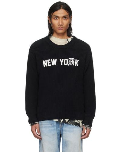 R13 'new York' Sweater - Black