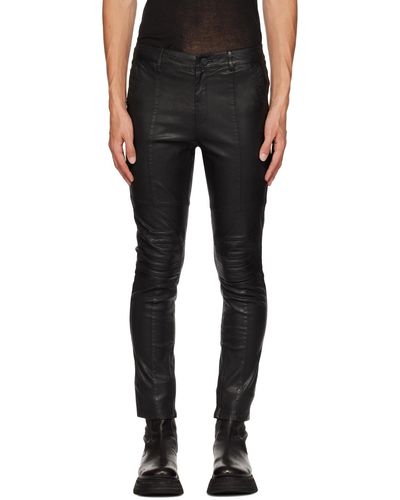 FREI-MUT Faust Leather Pants - Black