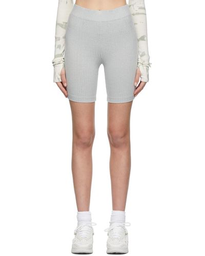 Helmut Lang Cuissard gris - Blanc