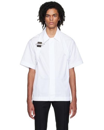 Givenchy Cotton Short Sleeve Shirt - White