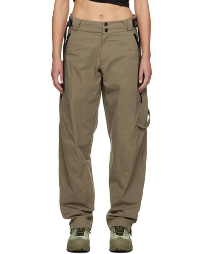 Hyein Seo Vented Trousers - Natural
