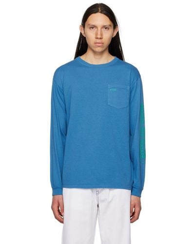 Noah Modern Boy Long Sleeve T-shirt - Blue