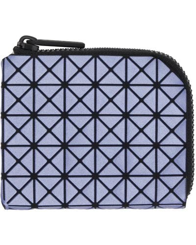 Bao Bao Issey Miyake Blue Clam Metallic Wallet