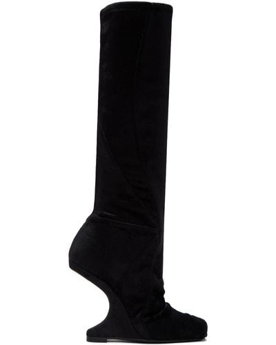 Rick Owens Cantilever 11 Boots - Black