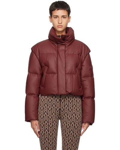 Mackage Bailey Convertible Puffer Jacket - Red