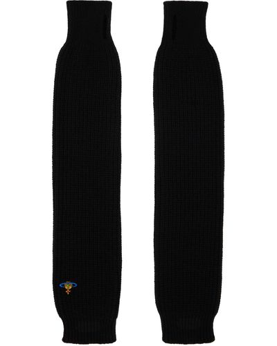 Vivienne Westwood Black Fisherman Arm Warmers