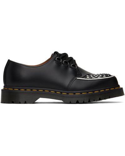 Dr. Martens Chaussures oxford ramsey noires en cuir poli
