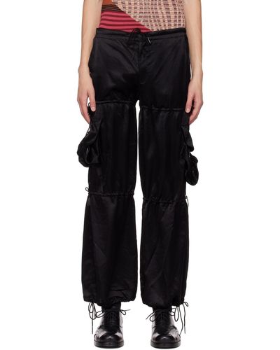 Anna Sui Ssense Exclusive Cargo Trousers - Black