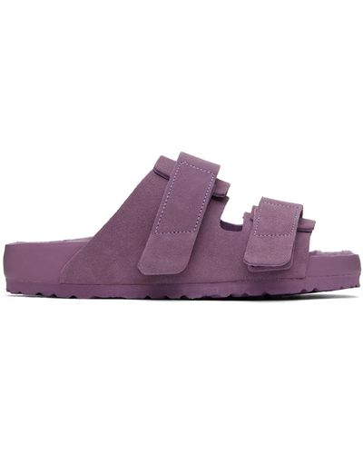 Tekla Birkenstock Edition Uji Sandals - Purple