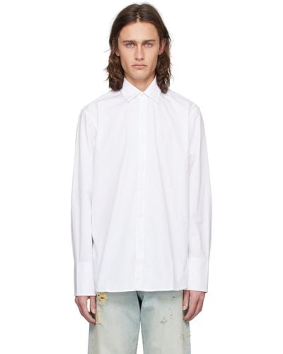 424 Embroidered Shirt - White
