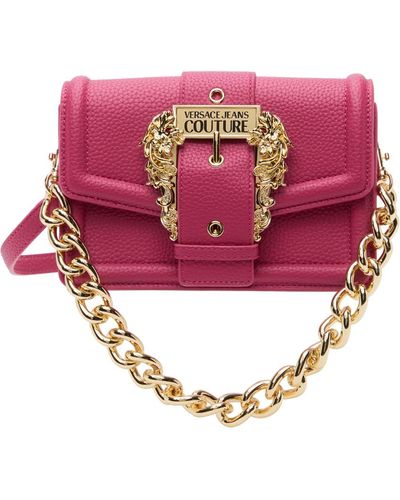 Versace Jeans Couture Pink Curb Chain Bag