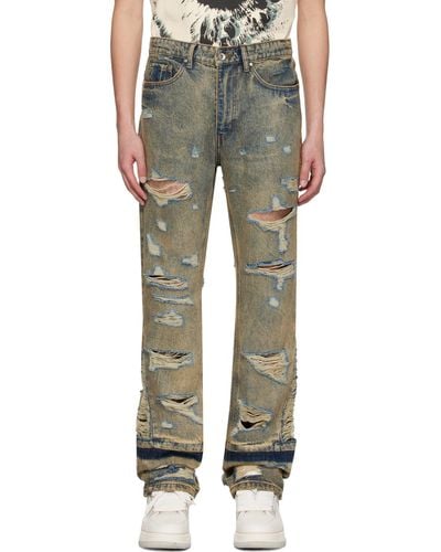 Who Decides War Gnarly Jeans - Multicolor