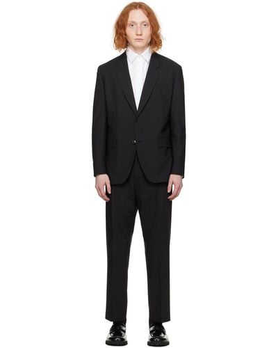 HUGO レギュラーフィット スーツ - ブラック