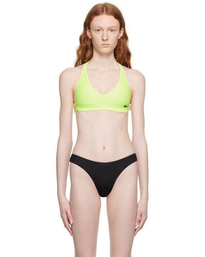 Nike Green Hydralock Fusion Bikini Top - Multicolor
