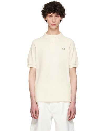 Fred Perry Honeycomb Polo - Multicolour