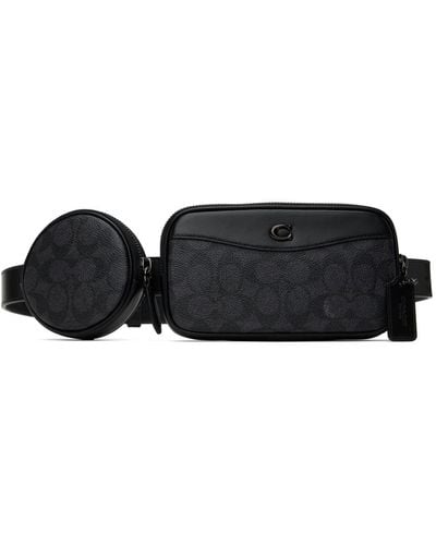 COACH Multi Pouch Belt Bag - Black