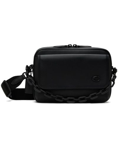 COACH Charter Flap Crossbody Bag 24 - Black