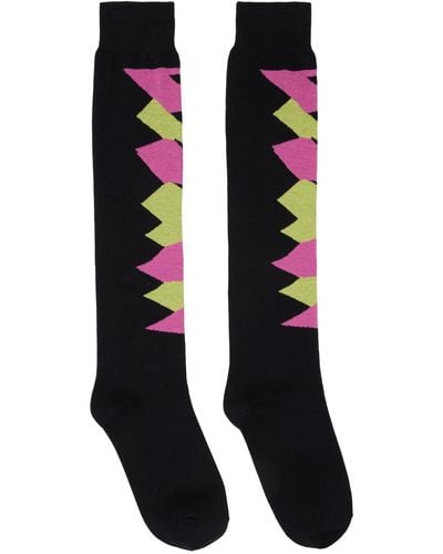 Comme des Garçons Black Graphic Socks