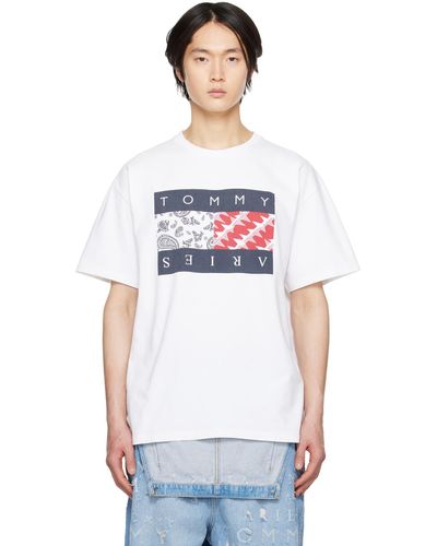 Tommy Hilfiger Ariesエディション ホワイト Tシャツ